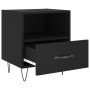 Nachttische 2 Stück, schwarzes Holzwerkstoff, 40 x 35 x 47,5 cm von vidaXL, Nachttische - Ref: Foro24-827423, Preis: 52,97 €,...