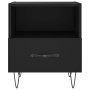 Mesitas de noche 2 uds madera ingeniería negro 40x35x47,5 cm de vidaXL, Mesitas de noche - Ref: Foro24-827423, Precio: 52,91 ...