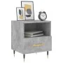 Bedside table 2 units in gray concrete engineered wood 40x35x47.5cm by vidaXL, Nightstands - Ref: Foro24-827397, Price: 71,04...
