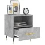 Bedside table 2 units in gray concrete engineered wood 40x35x47.5cm by vidaXL, Nightstands - Ref: Foro24-827397, Price: 71,04...