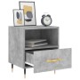 Mesita noche 2 uds madera ingeniería gris hormigón 40x35x47,5cm de vidaXL, Mesitas de noche - Ref: Foro24-827397, Precio: 71,...