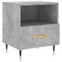Bedside table 2 units in gray concrete engineered wood 40x35x47.5cm by vidaXL, Nightstands - Ref: Foro24-827397, Price: 71,04...