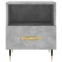 Bedside table 2 units in gray concrete engineered wood 40x35x47.5cm by vidaXL, Nightstands - Ref: Foro24-827397, Price: 71,04...