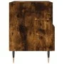 Mesita de noche madera ingeniería roble ahumado 40x35x47,5 cm de vidaXL, Mesitas de noche - Ref: Foro24-827398, Precio: 40,96...