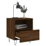 Nachttisch, 2 Stück, Eichenbraun, Holzwerkstoff, 40 x 35 x 47,5 cm von vidaXL, Nachttische - Ref: Foro24-827435, Preis: 49,21...