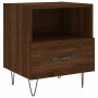 Mesita noche 2 uds madera ingeniería marrón roble 40x35x47,5 cm de vidaXL, Mesitas de noche - Ref: Foro24-827435, Precio: 49,...