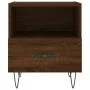 Nachttisch, 2 Stück, Eichenbraun, Holzwerkstoff, 40 x 35 x 47,5 cm von vidaXL, Nachttische - Ref: Foro24-827435, Preis: 49,21...