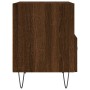 Mesita noche 2 uds madera ingeniería marrón roble 40x35x47,5 cm de vidaXL, Mesitas de noche - Ref: Foro24-827435, Precio: 49,...