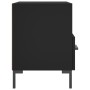 Mesitas de noche 2 uds madera ingeniería negro 40x35x47,5 cm de vidaXL, Mesitas de noche - Ref: Foro24-827439, Precio: 67,59 €