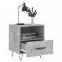 Mesita noche 2 uds madera ingeniería gris hormigón 40x35x47,5cm de vidaXL, Mesitas de noche - Ref: Foro24-827429, Precio: 68,...