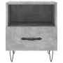 Nightstand 2 pcs concrete gray engineered wood 40x35x47.5cm by vidaXL, Nightstands - Ref: Foro24-827429, Price: 68,15 €, Disc...