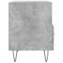 Mesita noche 2 uds madera ingeniería gris hormigón 40x35x47,5cm de vidaXL, Mesitas de noche - Ref: Foro24-827429, Precio: 68,...