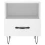 Mesitas de noche 2 uds madera ingeniería blanco 40x35x47,5 cm de vidaXL, Mesitas de noche - Ref: Foro24-827421, Precio: 70,29...