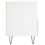 Mesitas de noche 2 uds madera ingeniería blanco 40x35x47,5 cm de vidaXL, Mesitas de noche - Ref: Foro24-827421, Precio: 71,17...