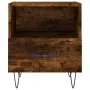 Engineered smoked oak wood bedside table 40x35x47.5 cm by vidaXL, Nightstands - Ref: Foro24-827430, Price: 40,00 €, Discount: %