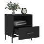 Nachttische 2 Stück, schwarzes Holzwerkstoff, 40 x 35 x 47,5 cm von vidaXL, Nachttische - Ref: Foro24-827455, Preis: 86,08 €,...