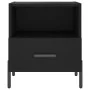 Nachttische 2 Stück, schwarzes Holzwerkstoff, 40 x 35 x 47,5 cm von vidaXL, Nachttische - Ref: Foro24-827455, Preis: 85,00 €,...