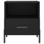Nachttische 2 Stück, schwarzes Holzwerkstoff, 40 x 35 x 47,5 cm von vidaXL, Nachttische - Ref: Foro24-827455, Preis: 86,08 €,...