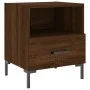 Mesita noche 2 uds madera ingeniería marrón roble 40x35x47,5 cm de vidaXL, Mesitas de noche - Ref: Foro24-827451, Precio: 58,...