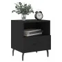 Mesitas de noche 2 uds madera ingeniería negro 40x35x47,5 cm de vidaXL, Mesitas de noche - Ref: Foro24-827471, Precio: 60,33 ...