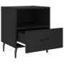 Mesitas de noche 2 uds madera ingeniería negro 40x35x47,5 cm de vidaXL, Mesitas de noche - Ref: Foro24-827471, Precio: 60,33 ...