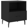 Nachttische 2 Stück, schwarzes Holzwerkstoff, 40 x 35 x 47,5 cm von vidaXL, Nachttische - Ref: Foro24-827471, Preis: 71,72 €,...
