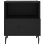 Nachttische 2 Stück, schwarzes Holzwerkstoff, 40 x 35 x 47,5 cm von vidaXL, Nachttische - Ref: Foro24-827471, Preis: 71,72 €,...