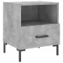 Bedside table 2 units in gray concrete engineered wood 40x35x47.5cm by vidaXL, Nightstands - Ref: Foro24-827445, Price: 58,33...