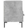 Bedside table 2 units in gray concrete engineered wood 40x35x47.5cm by vidaXL, Nightstands - Ref: Foro24-827445, Price: 58,33...