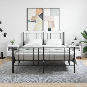 Nightstands 2 pcs engineered wood white 40x35x47.5 cm by vidaXL, Nightstands - Ref: Foro24-827437, Price: 82,36 €, Discount: %