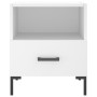 Mesitas de noche 2 uds madera ingeniería blanco 40x35x47,5 cm de vidaXL, Mesitas de noche - Ref: Foro24-827437, Precio: 82,36...