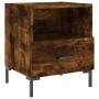 Nachttisch aus geräuchertem Eichenholzwerkstoff, 40 x 35 x 47,5 cm von vidaXL, Nachttische - Ref: Foro24-827446, Preis: 33,35...