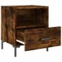 Nachttisch aus geräuchertem Eichenholzwerkstoff, 40 x 35 x 47,5 cm von vidaXL, Nachttische - Ref: Foro24-827446, Preis: 33,35...