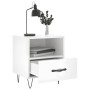 Nightstand 2 pcs glossy white engineered wood 40x35x47.5cm by vidaXL, Nightstands - Ref: Foro24-827425, Price: 62,56 €, Disco...