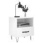 Nightstand 2 pcs glossy white engineered wood 40x35x47.5cm by vidaXL, Nightstands - Ref: Foro24-827425, Price: 62,56 €, Disco...