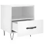 Nightstand 2 pcs glossy white engineered wood 40x35x47.5cm by vidaXL, Nightstands - Ref: Foro24-827425, Price: 61,94 €, Disco...
