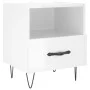 Nightstand 2 pcs glossy white engineered wood 40x35x47.5cm by vidaXL, Nightstands - Ref: Foro24-827425, Price: 61,94 €, Disco...