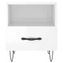 Nightstand 2 pcs glossy white engineered wood 40x35x47.5cm by vidaXL, Nightstands - Ref: Foro24-827425, Price: 62,56 €, Disco...