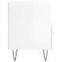 Nightstand 2 pcs glossy white engineered wood 40x35x47.5cm by vidaXL, Nightstands - Ref: Foro24-827425, Price: 62,56 €, Disco...