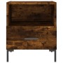 Nachttisch 2 Stk. Holzwerkstoff Eiche geräuchert 40x35x47,5cm von vidaXL, Nachttische - Ref: Foro24-827447, Preis: 58,85 €, R...