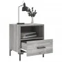 Mesitas noche 2 uds madera ingeniería gris Sonoma 40x35x47,5 cm de vidaXL, Mesitas de noche - Ref: Foro24-827449, Precio: 60,...