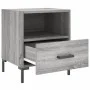 Mesitas noche 2 uds madera ingeniería gris Sonoma 40x35x47,5 cm de vidaXL, Mesitas de noche - Ref: Foro24-827449, Precio: 60,...