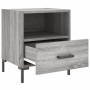 Nachttische 2 Stk. Sonomagraues Holzwerkstoff 40x35x47,5 cm von vidaXL, Nachttische - Ref: Foro24-827449, Preis: 60,90 €, Rab...