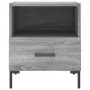 Mesitas noche 2 uds madera ingeniería gris Sonoma 40x35x47,5 cm de vidaXL, Mesitas de noche - Ref: Foro24-827449, Precio: 60,...