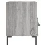 Mesitas noche 2 uds madera ingeniería gris Sonoma 40x35x47,5 cm de vidaXL, Mesitas de noche - Ref: Foro24-827449, Precio: 60,...