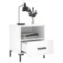 Nightstand 2 pcs glossy white engineered wood 40x35x47.5cm by vidaXL, Nightstands - Ref: Foro24-827441, Price: 64,17 €, Disco...