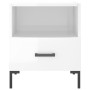 Nightstand 2 pcs glossy white engineered wood 40x35x47.5cm by vidaXL, Nightstands - Ref: Foro24-827441, Price: 64,69 €, Disco...
