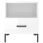 Nightstand 2 pcs glossy white engineered wood 40x35x47.5cm by vidaXL, Nightstands - Ref: Foro24-827441, Price: 64,17 €, Disco...