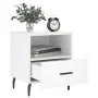 Nachttische 2 Stück, Holzwerkstoff, weiß, 40 x 35 x 47,5 cm von vidaXL, Nachttische - Ref: Foro24-827469, Preis: 82,26 €, Rab...