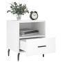 Nachttische 2 Stück, Holzwerkstoff, weiß, 40 x 35 x 47,5 cm von vidaXL, Nachttische - Ref: Foro24-827469, Preis: 83,31 €, Rab...